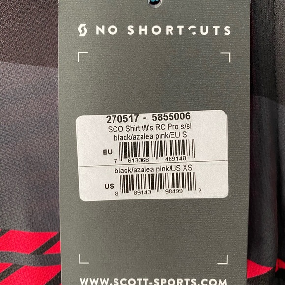 NWT Scott cycling biking jersey XS - Picture 7 of 8